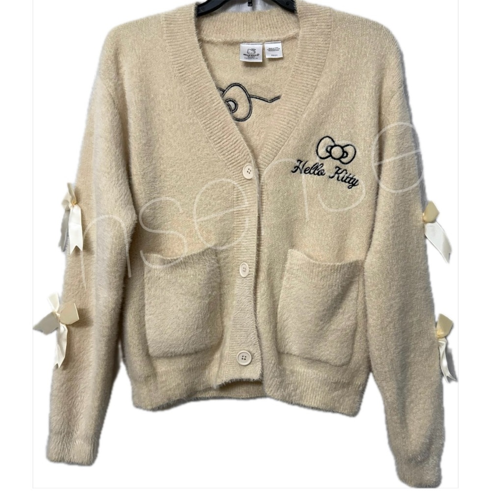 Hello Kitty Cream Knit Sweater - Picture 2 of 7